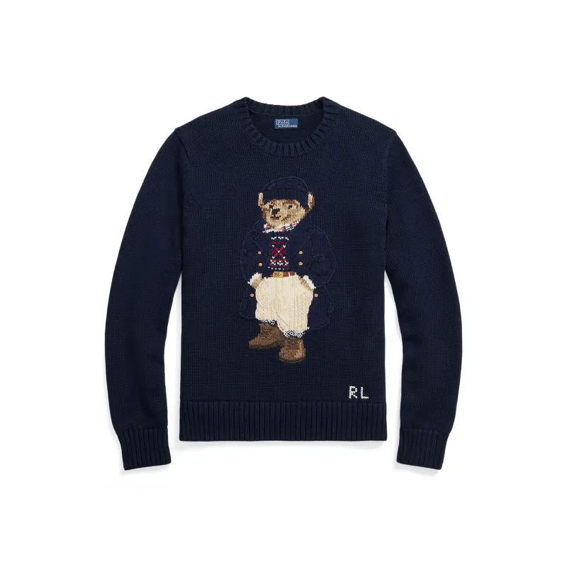 Polo Ralph Lauren FW24 Knitwear Women's Navy Blue-0