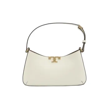 TORY BURCH Eleanor Calfskin Shoulder Bag Regular Small Size Women's White