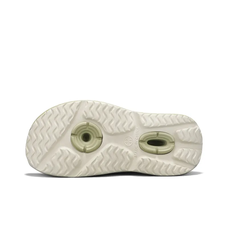 DEERWAY Slip Resistant Abrasion Resistant Cushioning Slide Slippers Men's Banxia Green-6