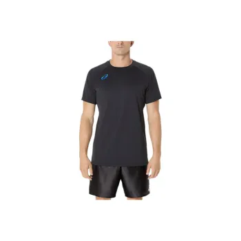 Asics T Shirts Men Black Blue