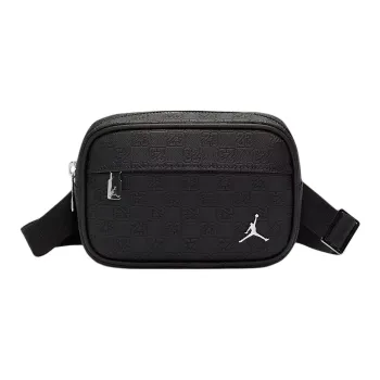 Jordan Polyurethane Camera Bag, Shoulder Bag, Crossbody Bag Men's Black