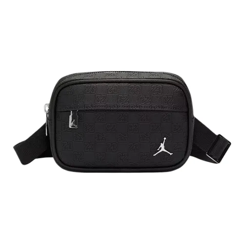 Jordan Polyurethane Camera Bag, Shoulder Bag, Crossbody Bag Men's Black