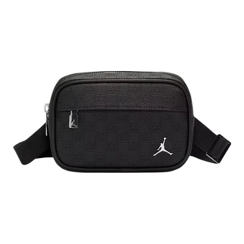 Jordan Polyurethane Camera Bag, Shoulder Bag, Crossbody Bag Men's Black-0
