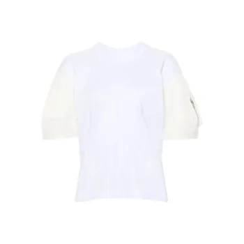Sacai Cotton Jersey T Shirt