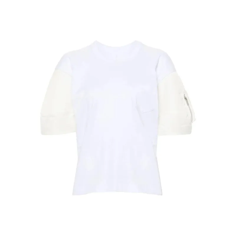 Sacai Cotton Jersey T Shirt-0