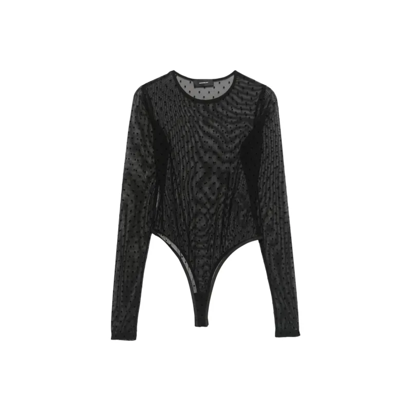 WARDROBE.NYC Polka dot Bodysuit-0