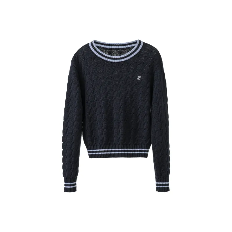 Fstudio Knitwear Women's Navy Blue-0