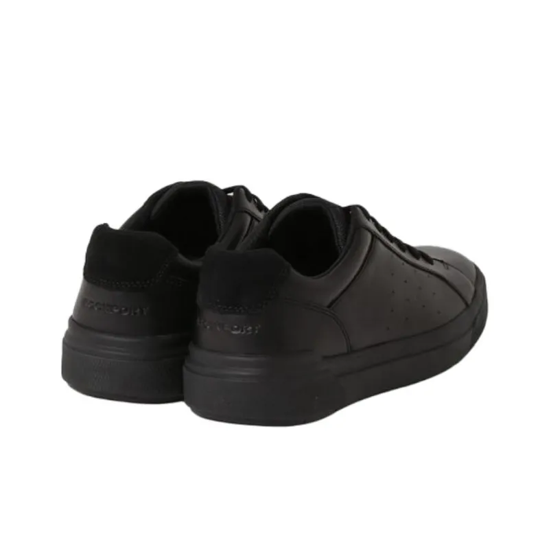 ROCKPORT Total Motion Tarquin Abrasion Resistant Low Top Skateboard Shoes Men's Black-3