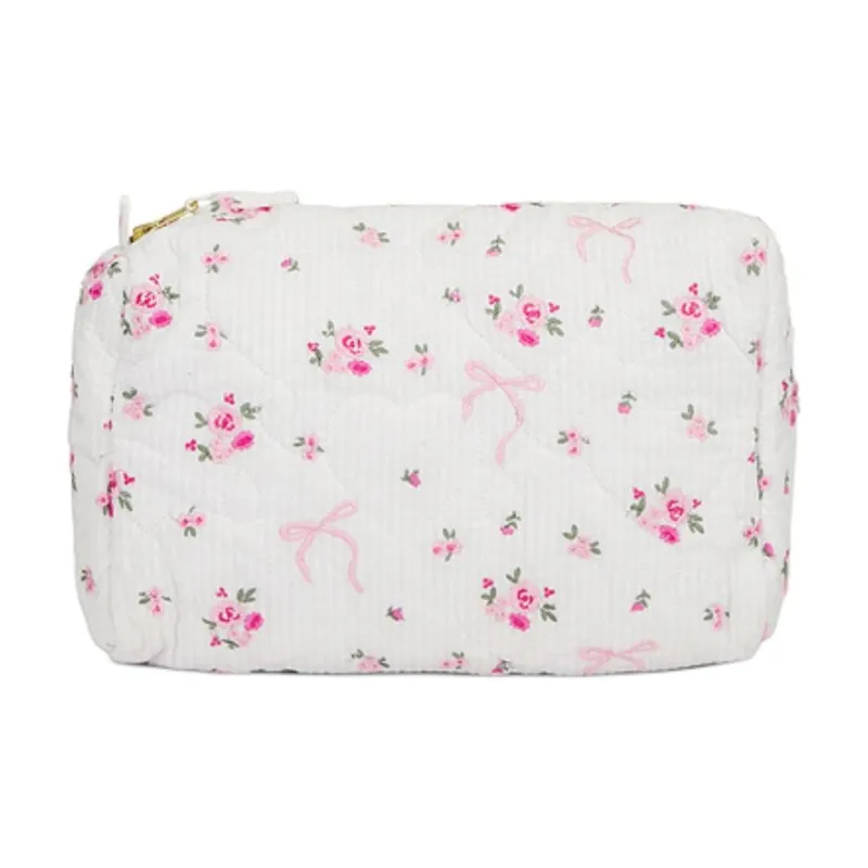 LOVESHACKFANCY Linen Storage Bag Unisex White-3