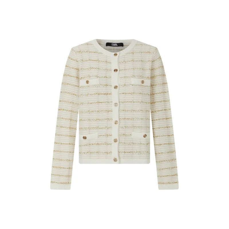 KARL LAGERFELD FW22 Knitwear Women's Ecru-0