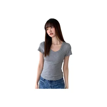 JECCI FIVE Set in Sleeve T Shirt Women's