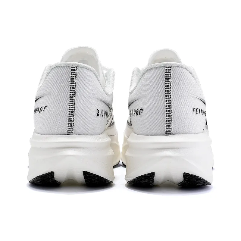 IRUNSVAN Low Top Running Shoes Unisex Black Horse White Running-5