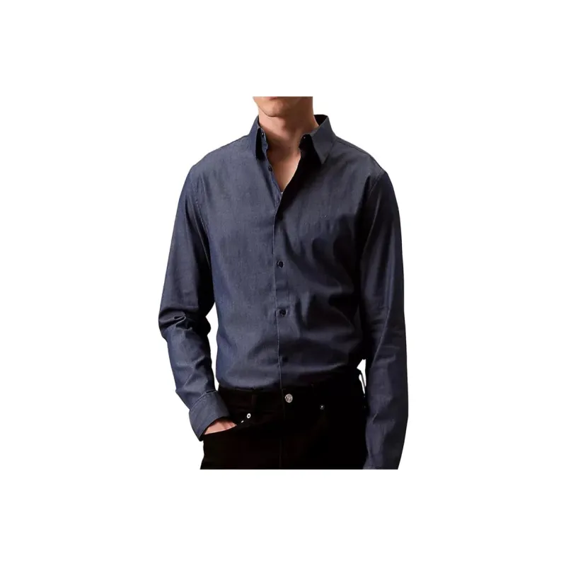 CALVIN KLEIN Shirt Men's Dark Blue-0