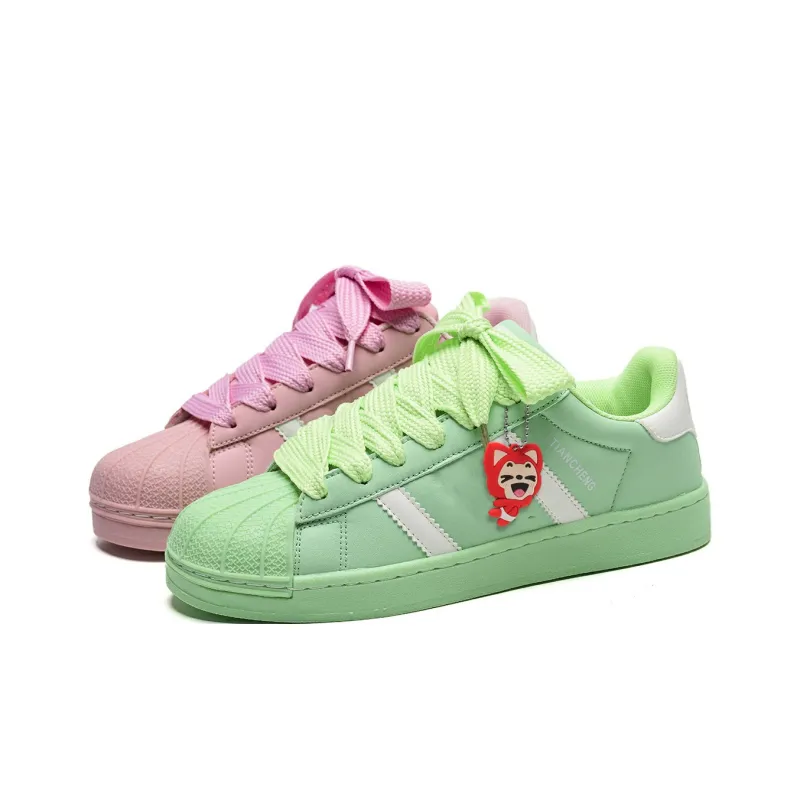 ALI THE FOX Slip Resistant Cushioning Abrasion Resistant Lightweight Low Top Skateboard Shoes Unisex-84