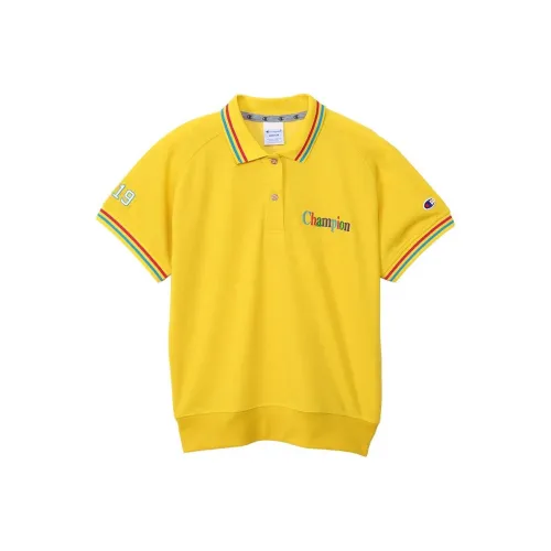Champion SS24 Polo Shirt Women's Yellow