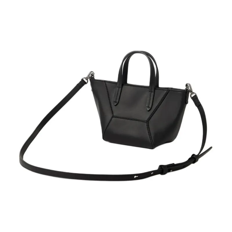 Brunello Cucinelli Calfskin Crossbody Handbag Mini Women's Black-1