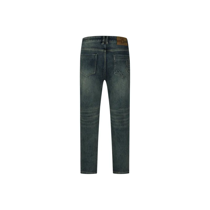 C'N'C New Order & Classics Series Jeans Men's Denim Blue-1