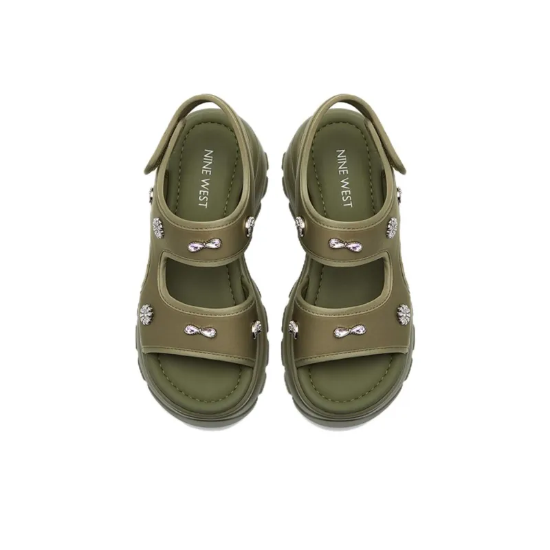 NINE WEST One Strap Sandals Women's-9