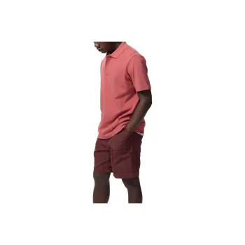 UNIQLO AIRism Polo Shirt Unisex Rose Red