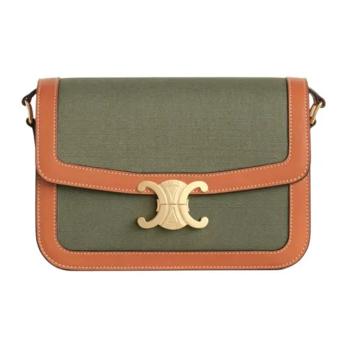 CELINE Triomphe Shoulder Bags