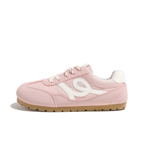 HUANQIU Slip Resistant, Abrasion Resistant, Breathable Low Top Casual Shoes Women's Pink
