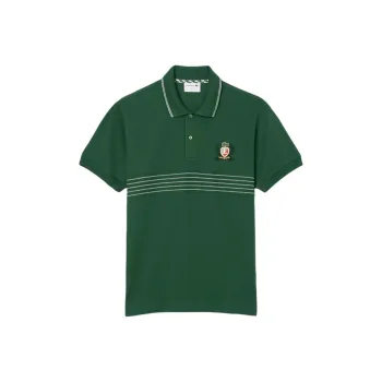 LACOSTE Embroidered Logo Polo Shirt