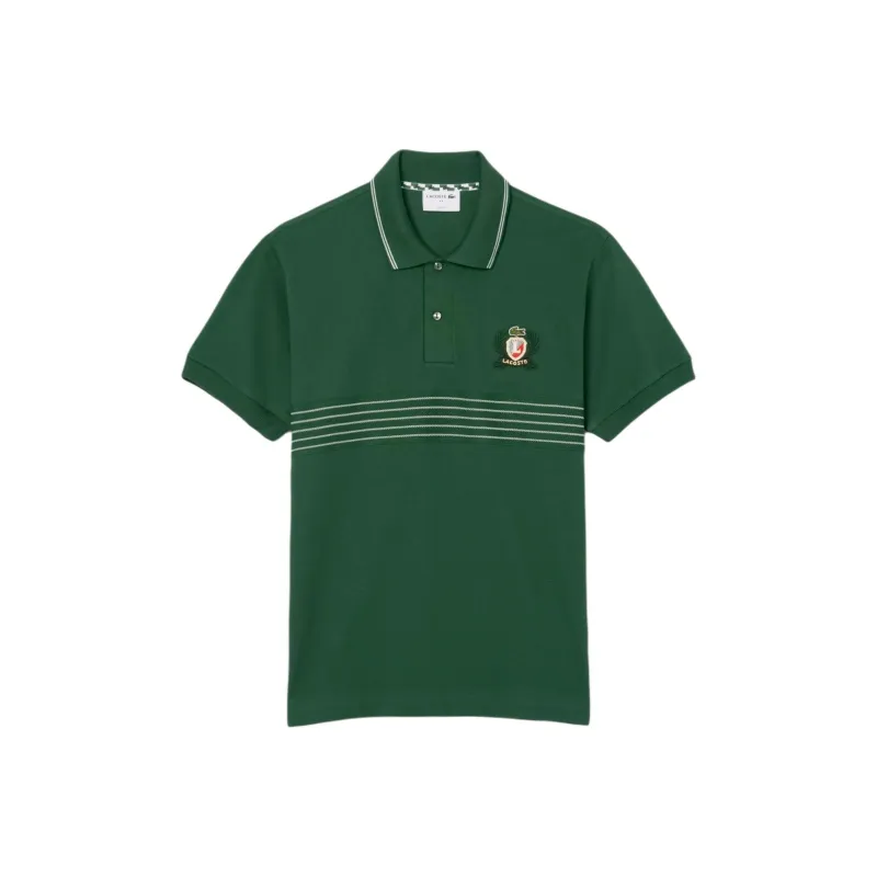 LACOSTE Embroidered Logo Polo Shirt-0