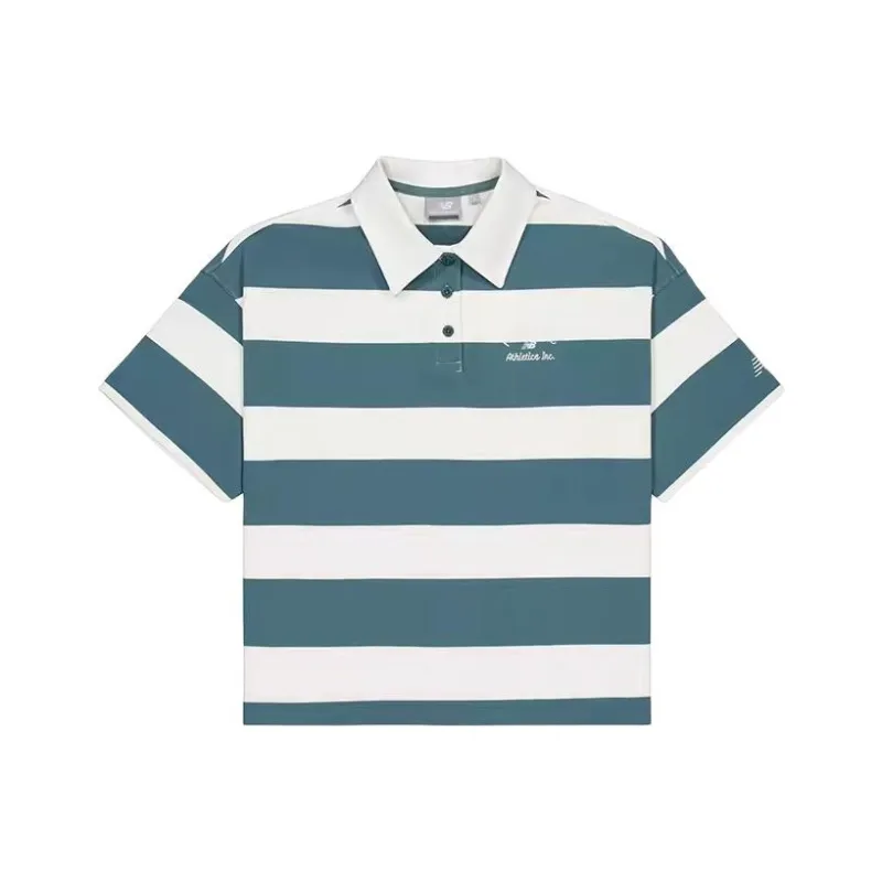 New Balance Polo Shirt Women's Green-0