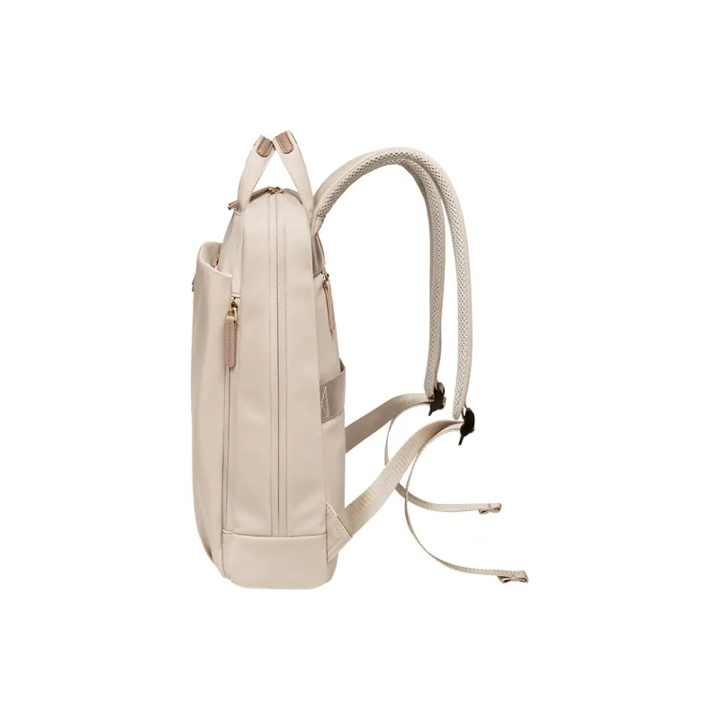 POLO Fabric Backpack Women's Milk Tea Apricot/Classic Black-1