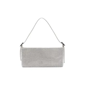 BENEDETTA BRUZZICHES Versatile Shoulder Bag Women's Silver