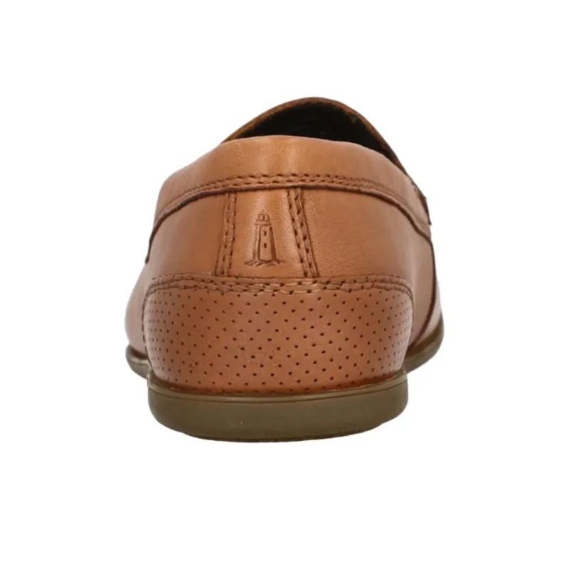 ROCKPORT MALCOM SLIP ON Boat Shoes Men's Tan-5