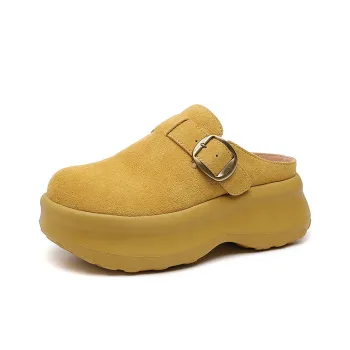 ST&SAT Abrasion Resistant Closed Toe Slippers Women's