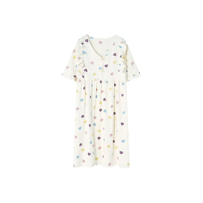 ROMANTIC·SPRING Nightgown Women's Image Color-0