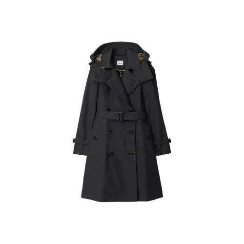 Burberry Trench Coat Unisex Black
