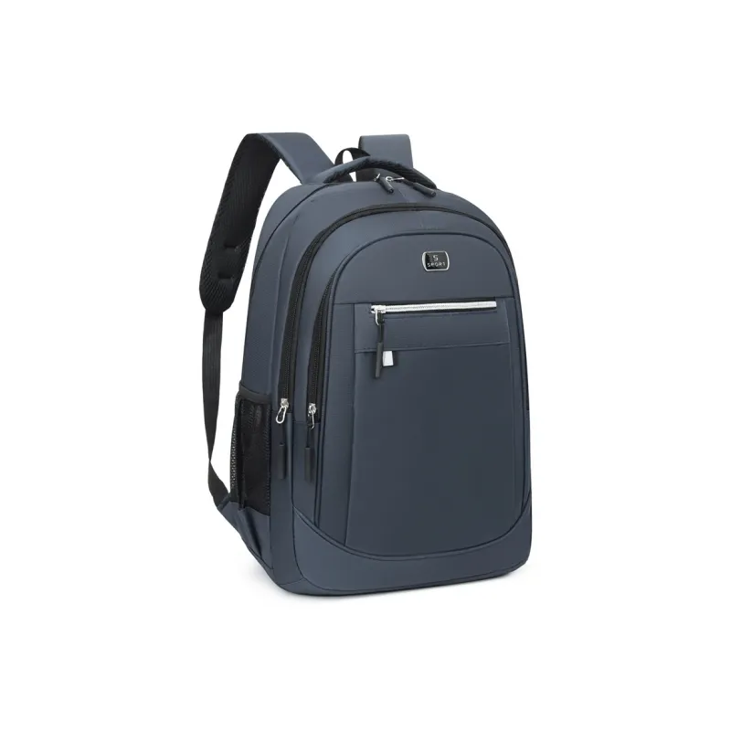 H YXIANG Oxford Backpack Men's Black/Gray/Blue-4