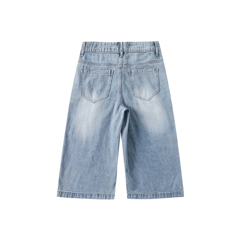 BEAR UNION Denim Shorts Unisex-4