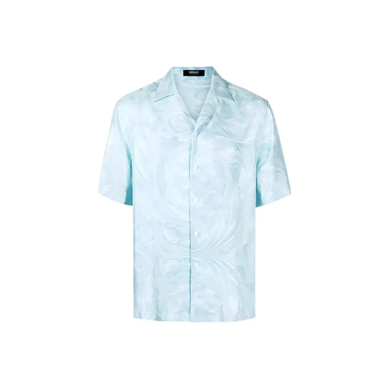 VERSACE Barocco print Silk Shirt-0