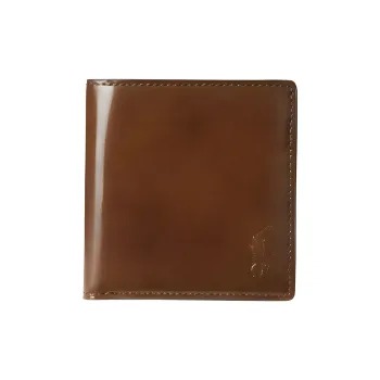 Polo Ralph Lauren Calfskin Wallet Men's Brown