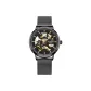 All Black Black Dial Net Bag[Packaging+Strap]