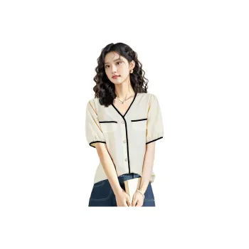 Wbwq Chiffon Shirts Women's Multiple Colors