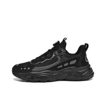 Kuding Cushioning, Slip Resistant, Abrasion Resistant, Moisture Wicking, Lightweight Low Top Chunky Sneakers Unisex