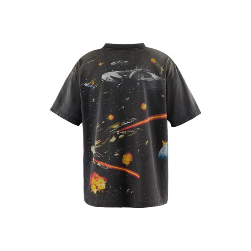 SAINT Mxxxxxx X Star Wars Cotton T shirt-1