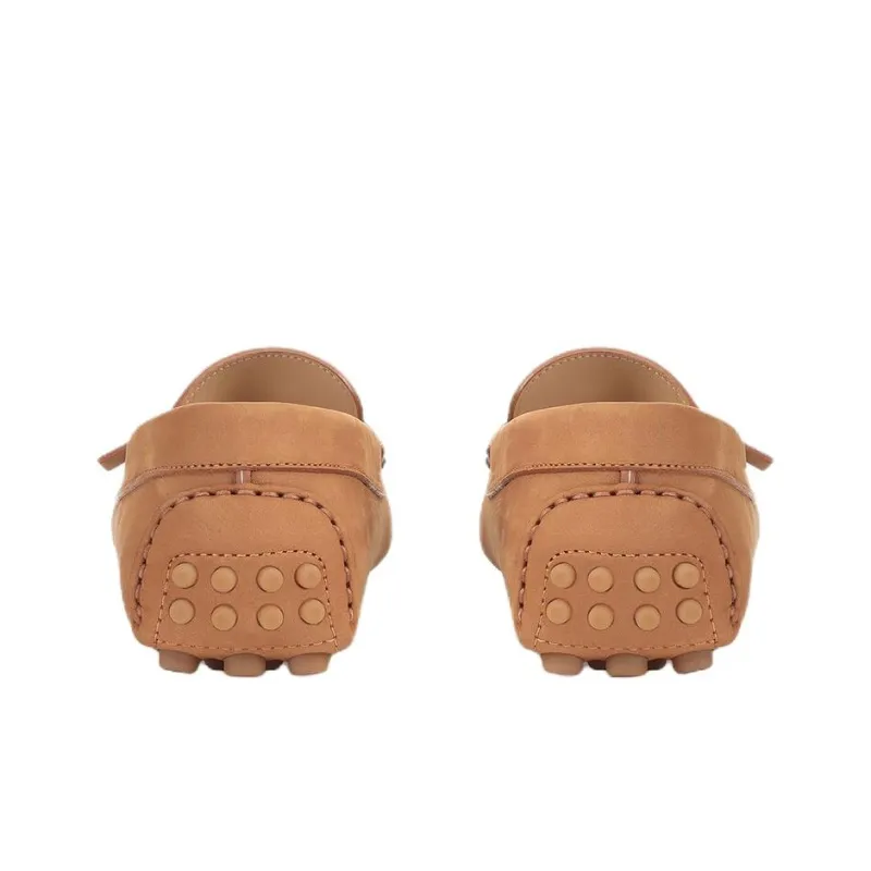 SERGIO ROSSI Sr Nora Gommino Loafers Women's Light Brown-4
