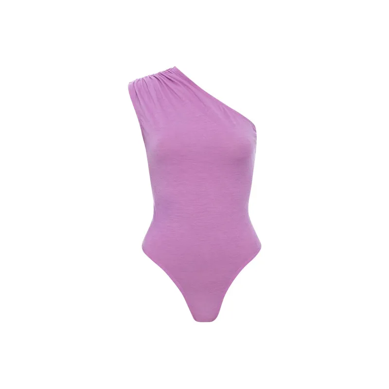 Miaou JADE BODYSUIT Bodysuits Women's Violet-0