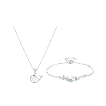 GIFU Colored Glaze Necklaces Women's
