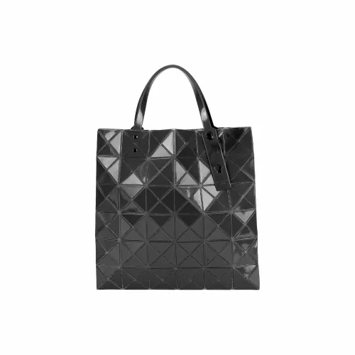 ISSEY MIYAKE Nylon Laptop Bag, Tote Bag, Shopping Bag, One Shoulder Handbag Regular Women's Metallic Gray
