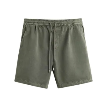 ZARA Casual Shorts Men's Green Tone