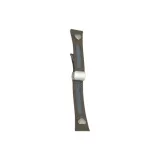 Umber/Cut-Out Genuine Leather Magnetic Clasp