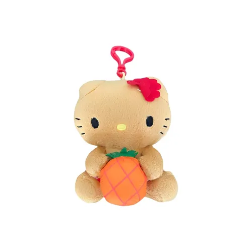 Sanrio Hello Kitty Hawaii Collection Hugging Pineapple Dolls Plush Pendant