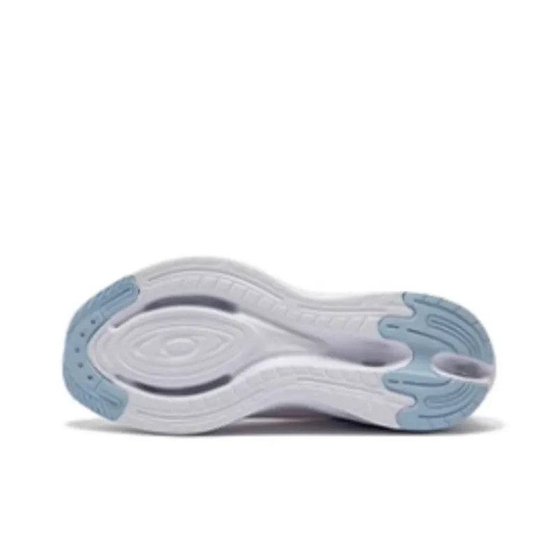 361° Type Cushioning, Wear Resistant Low Top Running Shoes Women's White Pink Blue-3